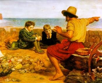 Sir John Everett Millais : the childhood of walter raleigh